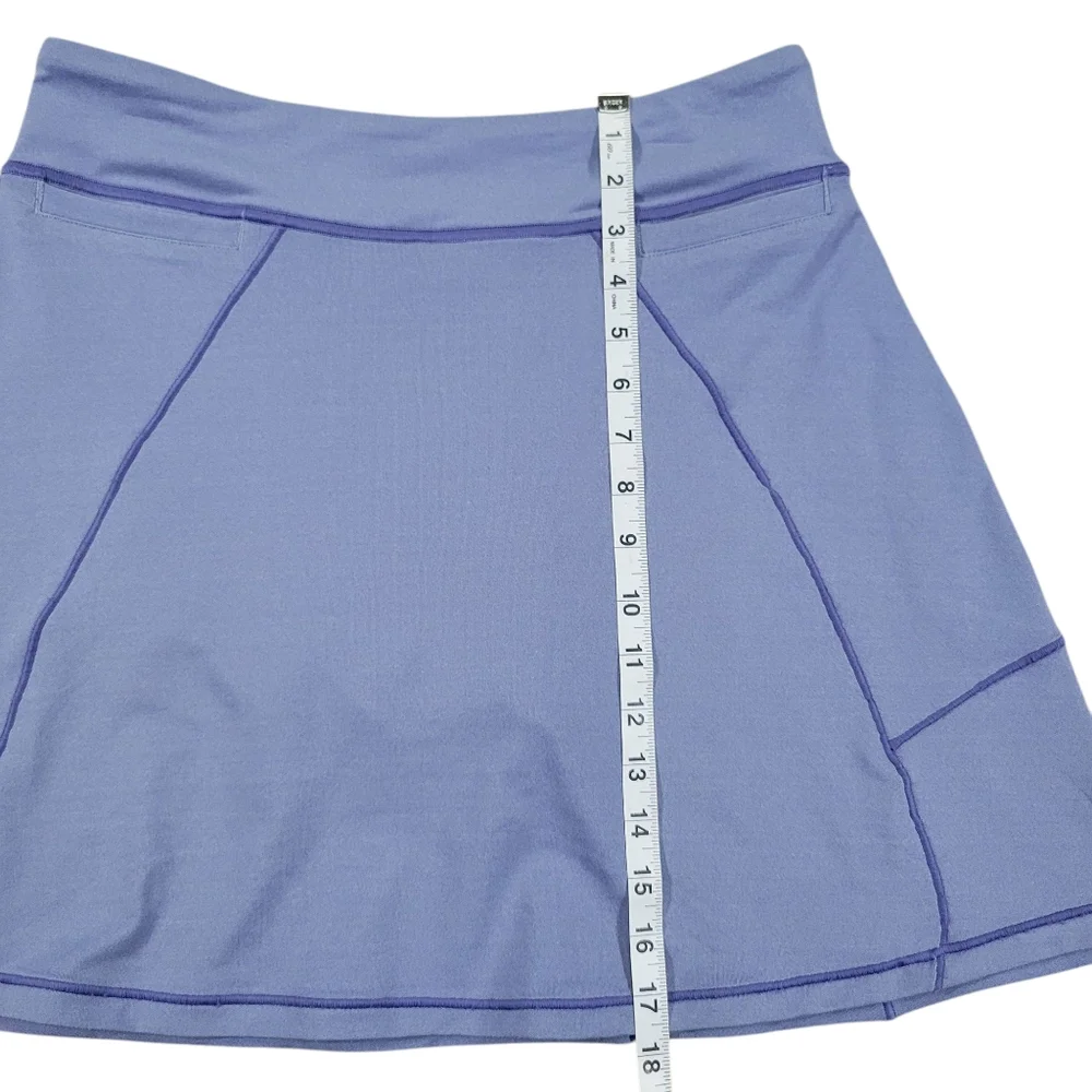 Peter Millar Skort Skirt Women S Blue UPF 50 Pull On Golf Athletic Active Tennis